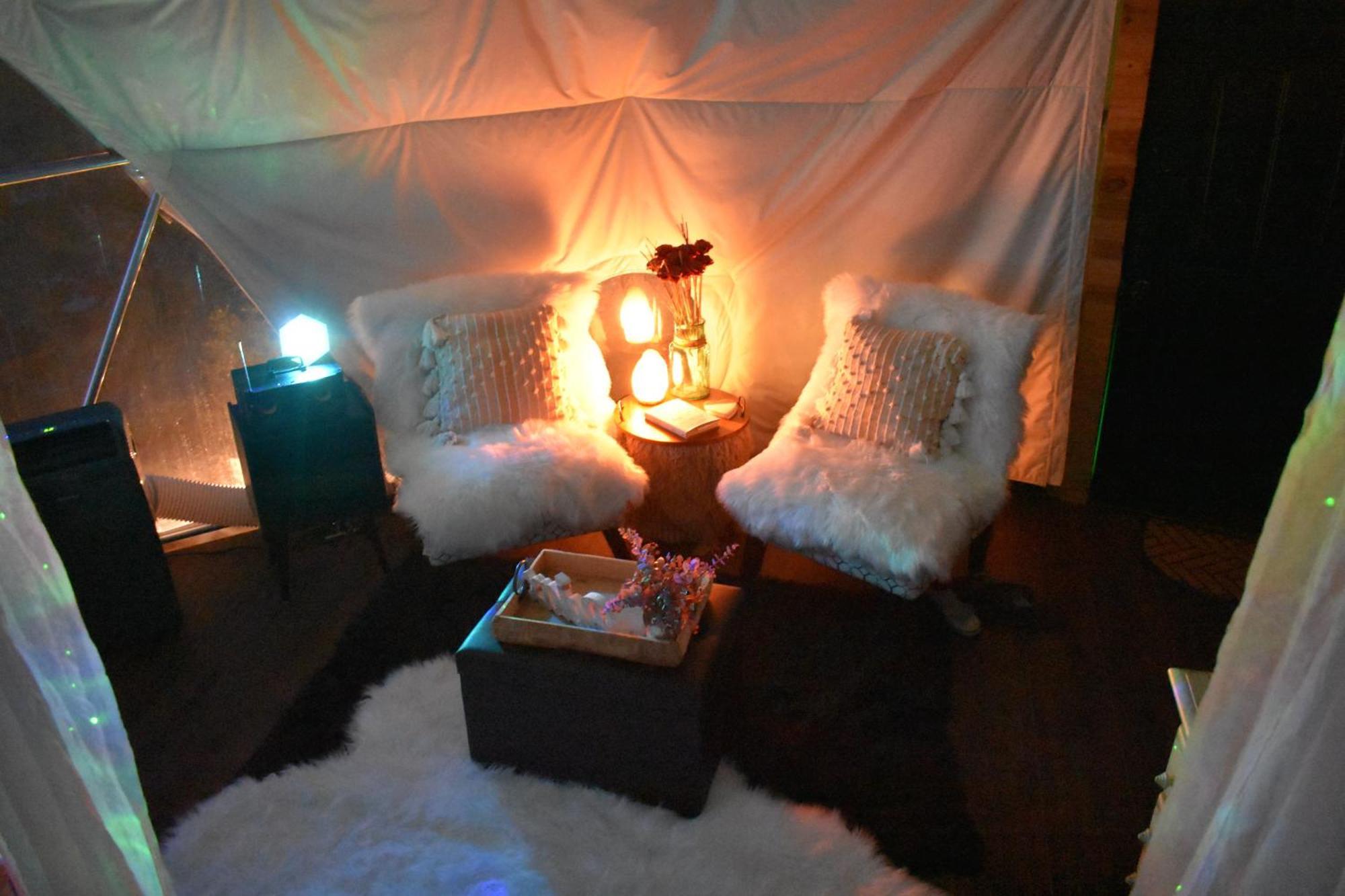 فندق Waterfront Luxury Glamping Dome Rogersville المظهر الخارجي الصورة